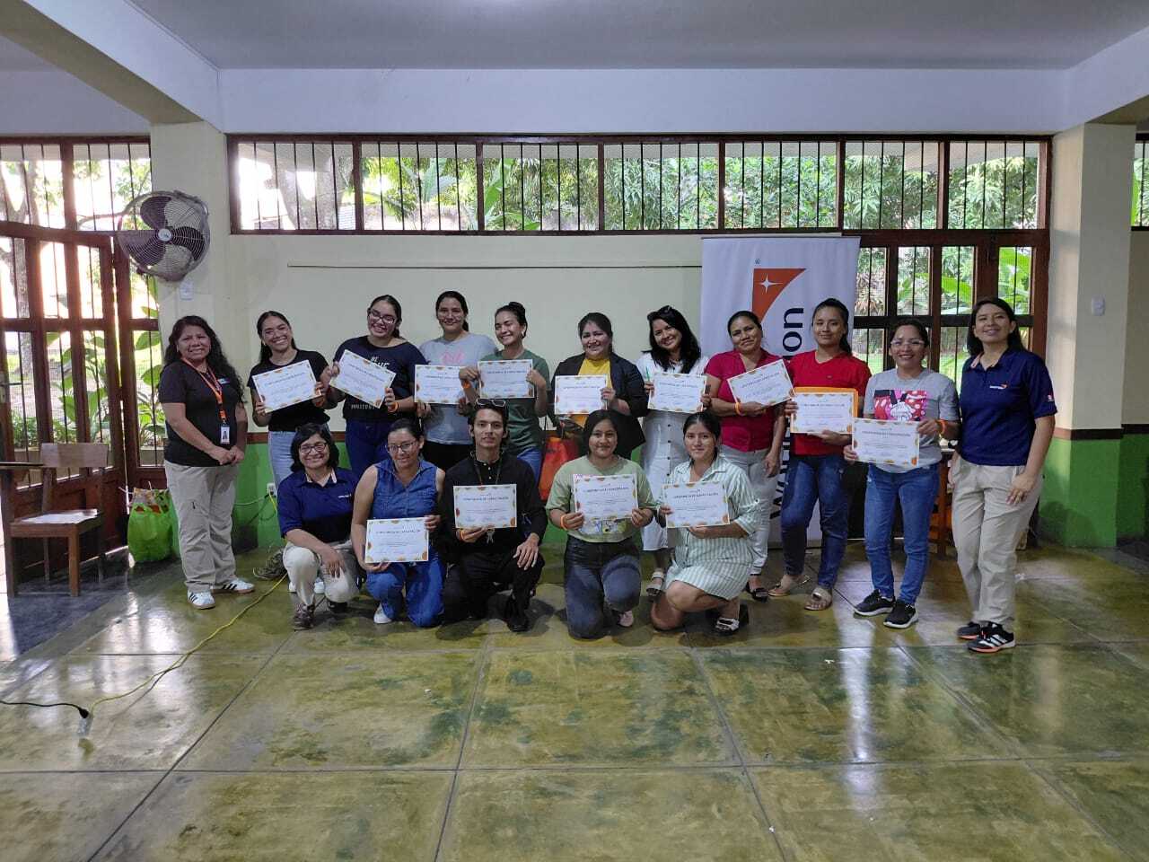 Primera capacitacion Voluntarias